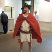 Il centurione Minucio Lorario ai Musei, in carne ed ossa...