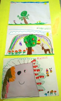 disegni storie bambini Arcadia scuola materna Ca Tiepolo1