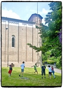 cappella degli scrovegni Padova merenda pausa intervallo bambini e ragazzi